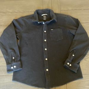 Mens RVCA black shirt-Med